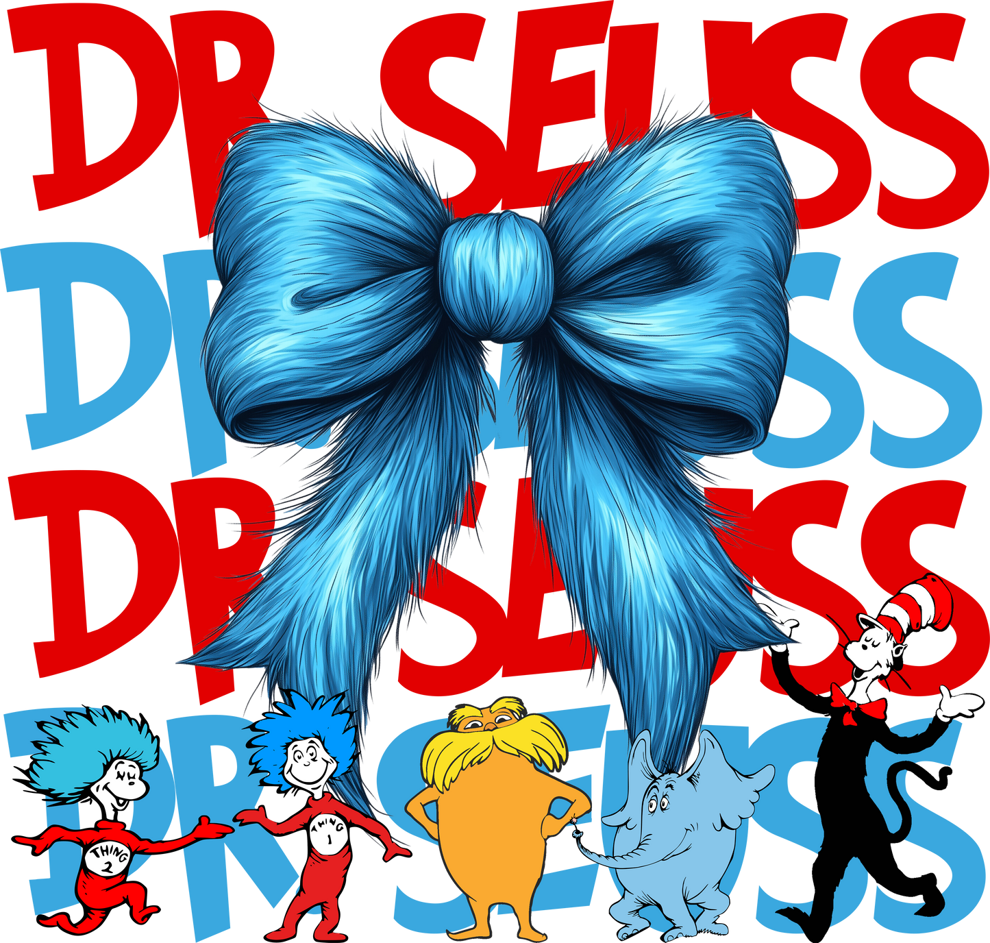 Dr. Seuss With Bow