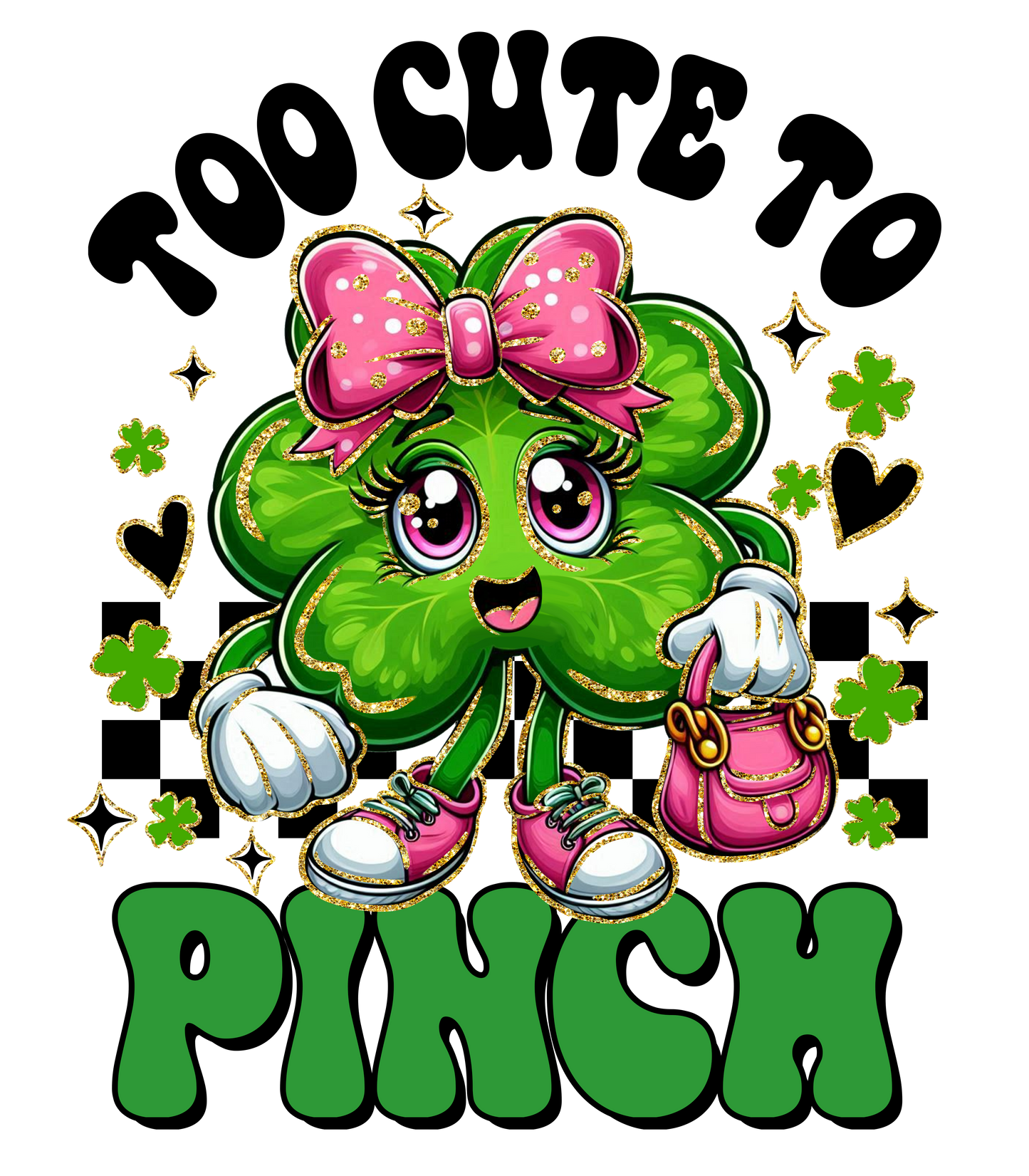 Too Cute To Pinch Girl