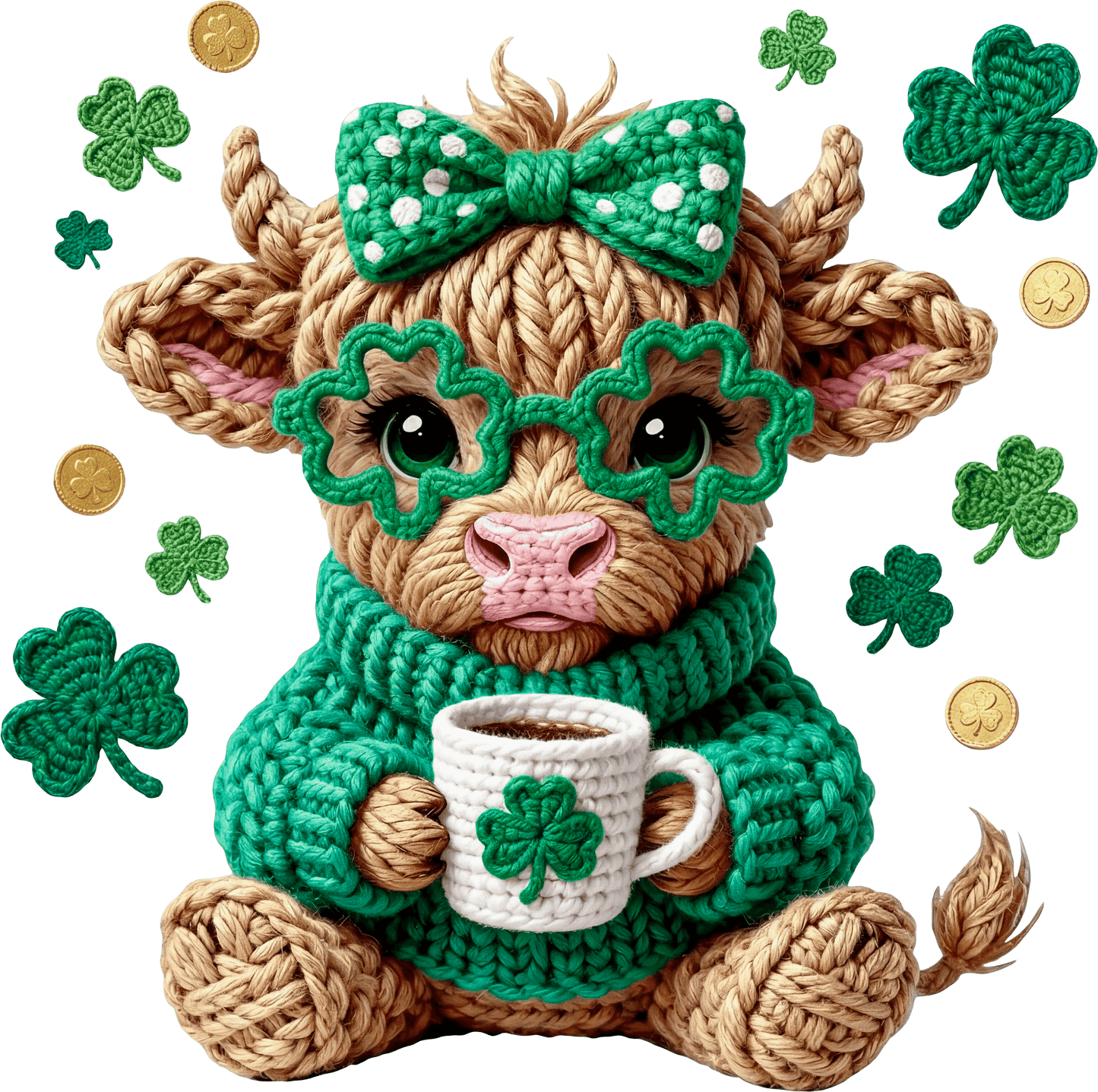 St. Patrick's Day Cow