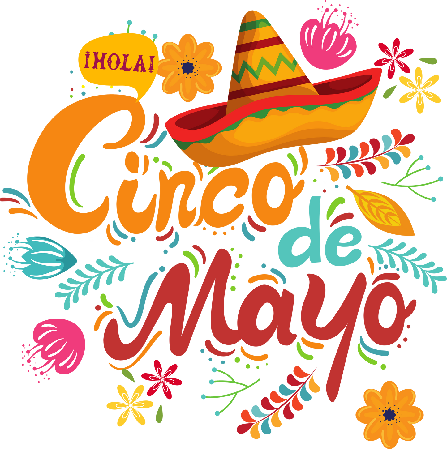 Cinco De Mayo Hola