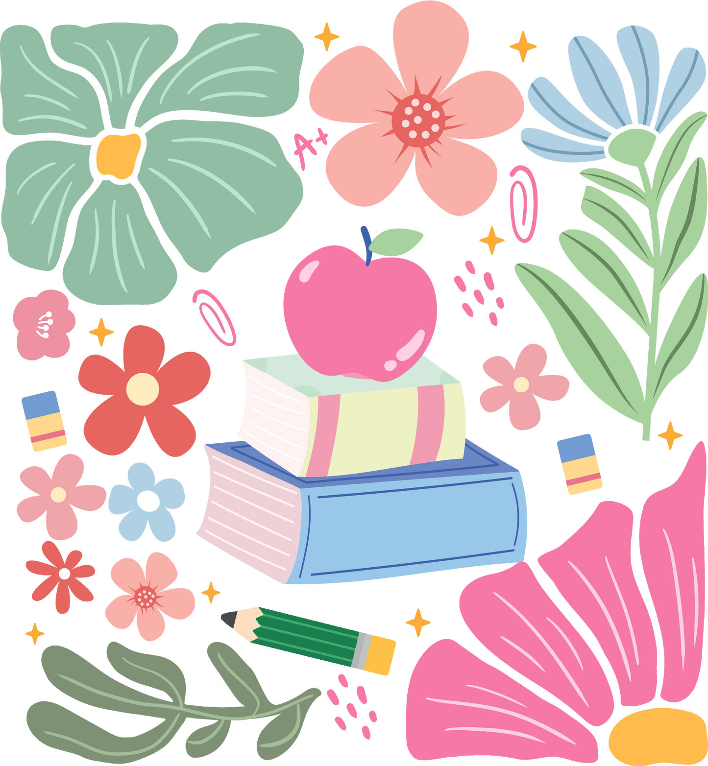 Boho flowers Teacher