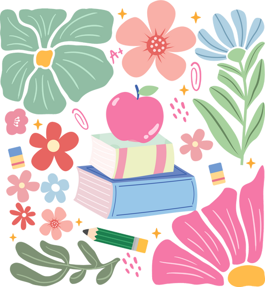 Boho flowers Teacher