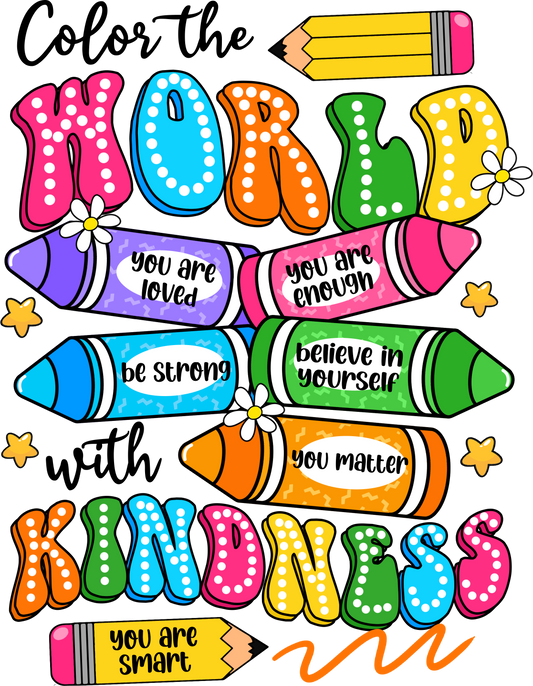 color the world with kindness