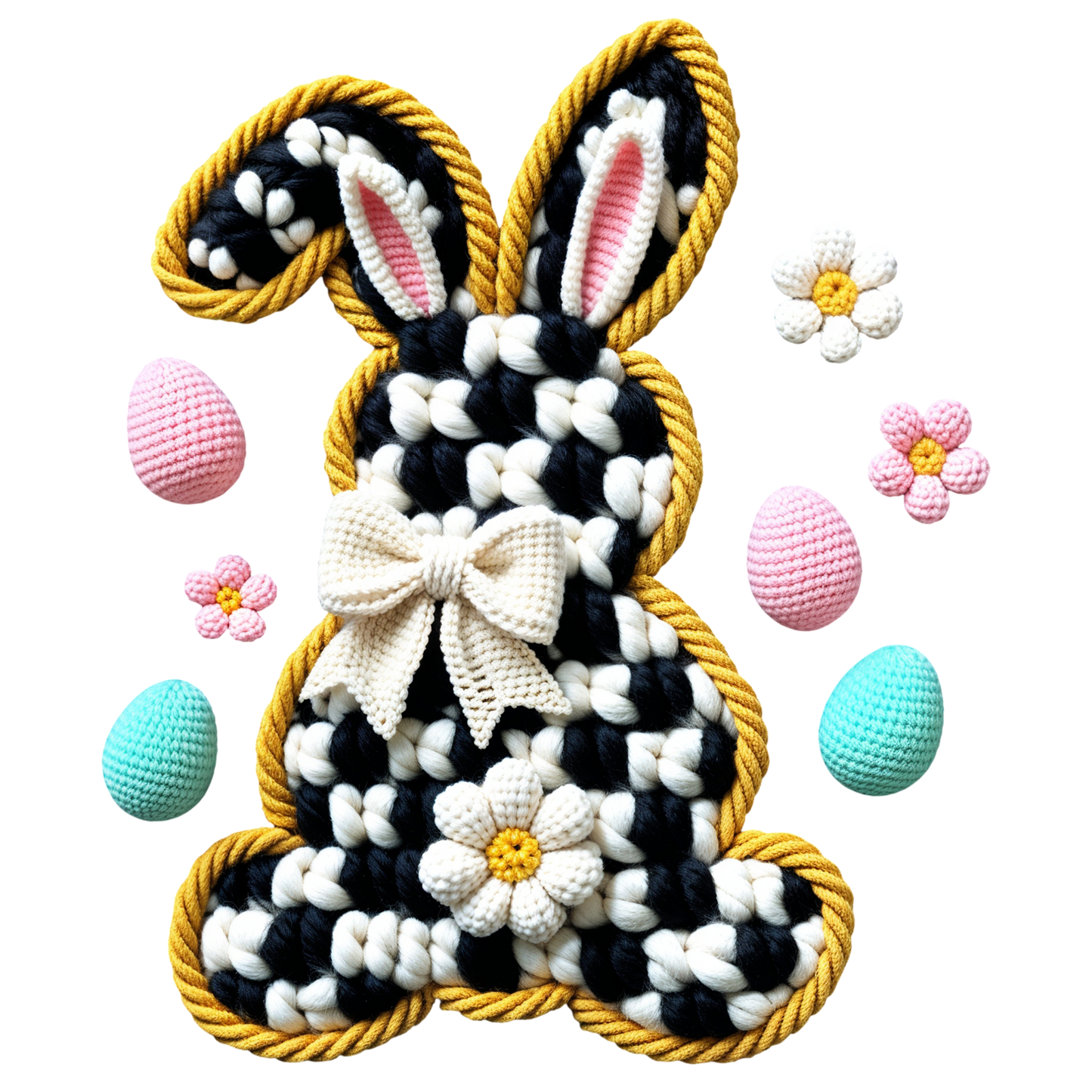 Checkered Bunny