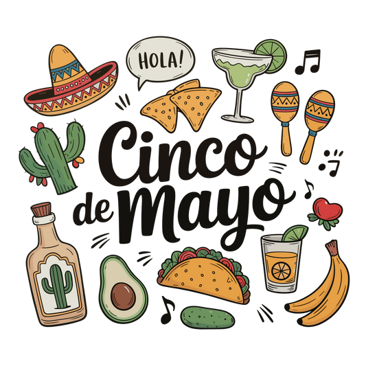 Cinco De Mayo Mexican Cute