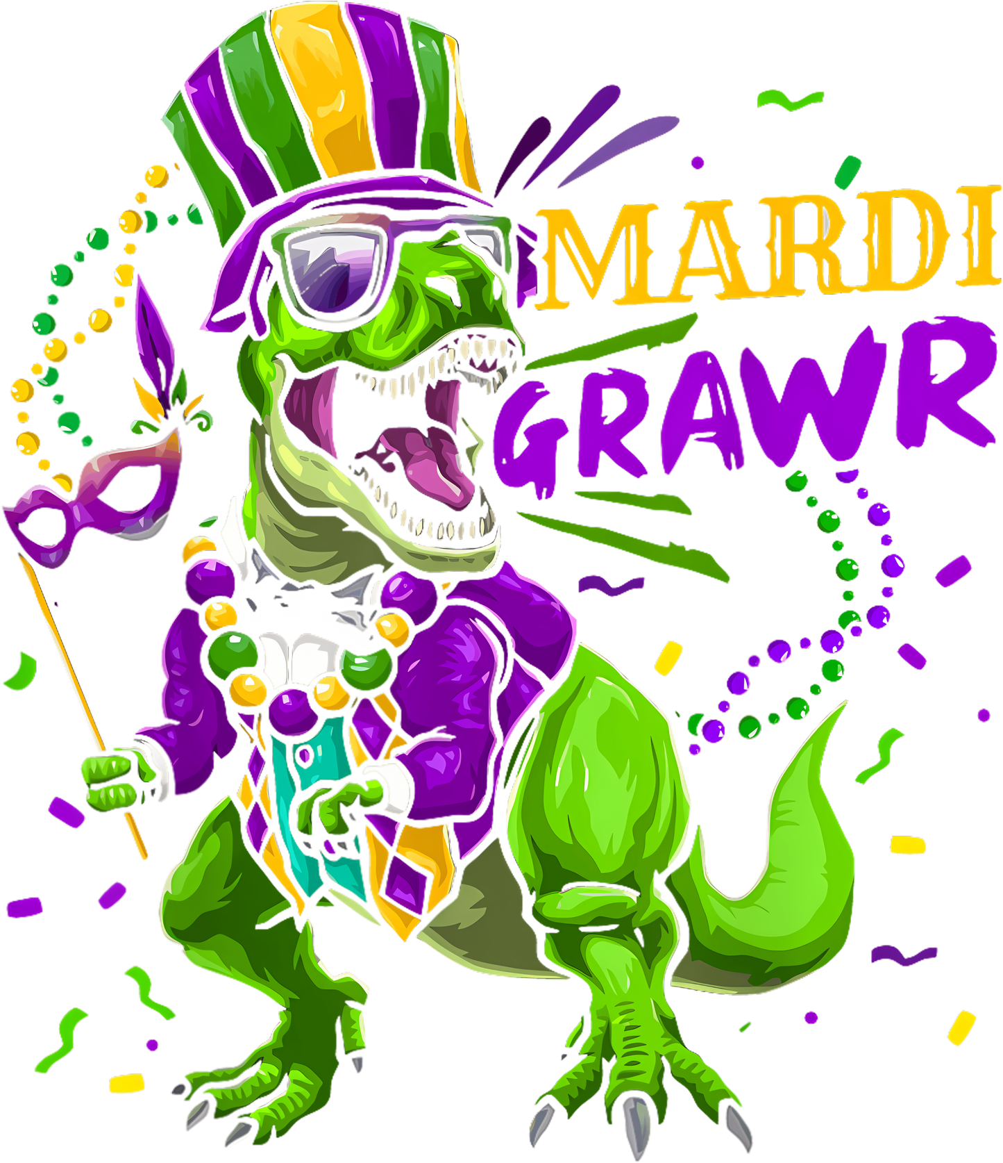 Dinosaur Mardi Gras 2