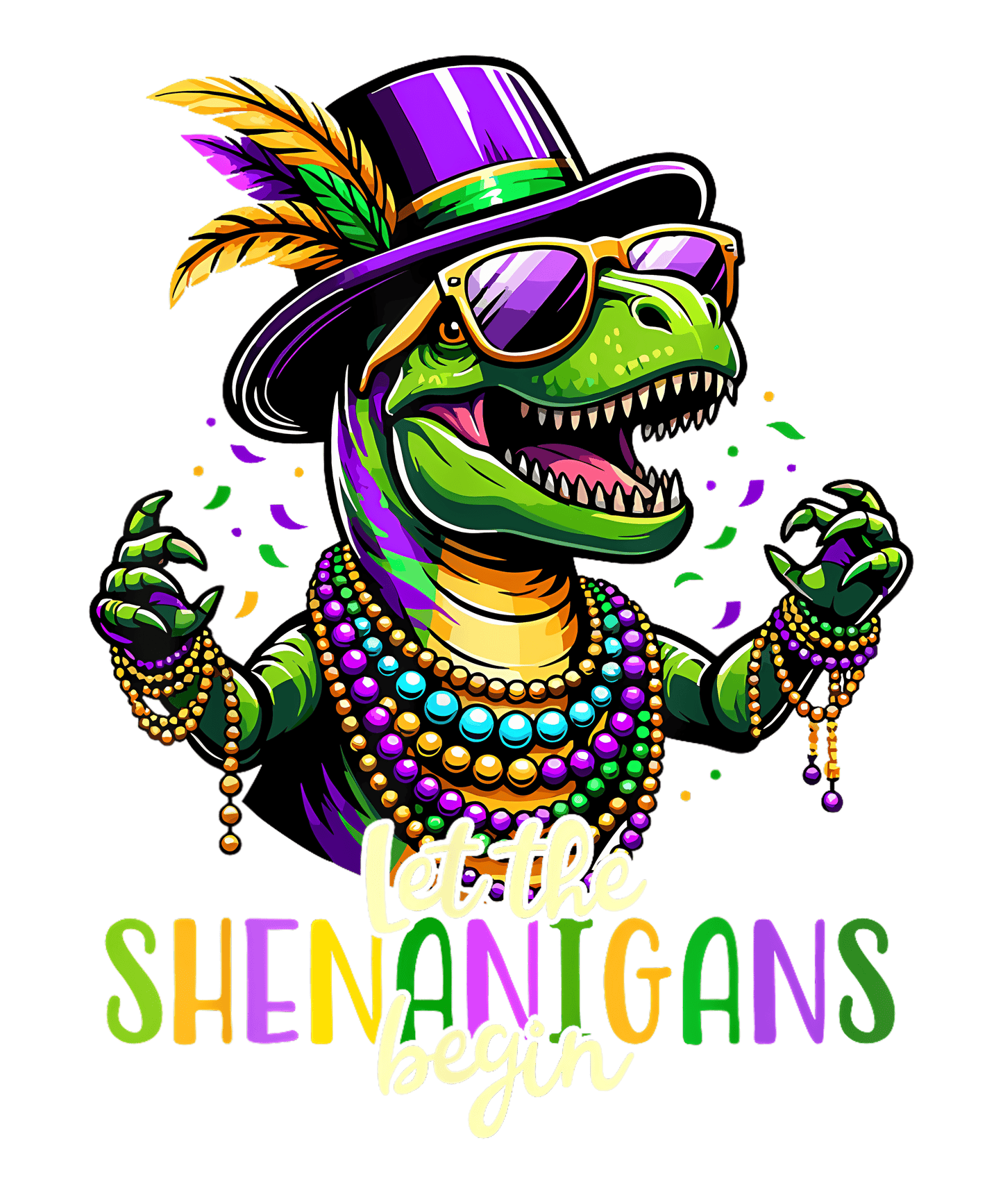 Dinosaur Mardi Gras 4