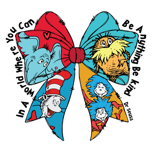 Dr. Seuss 5 Bow
