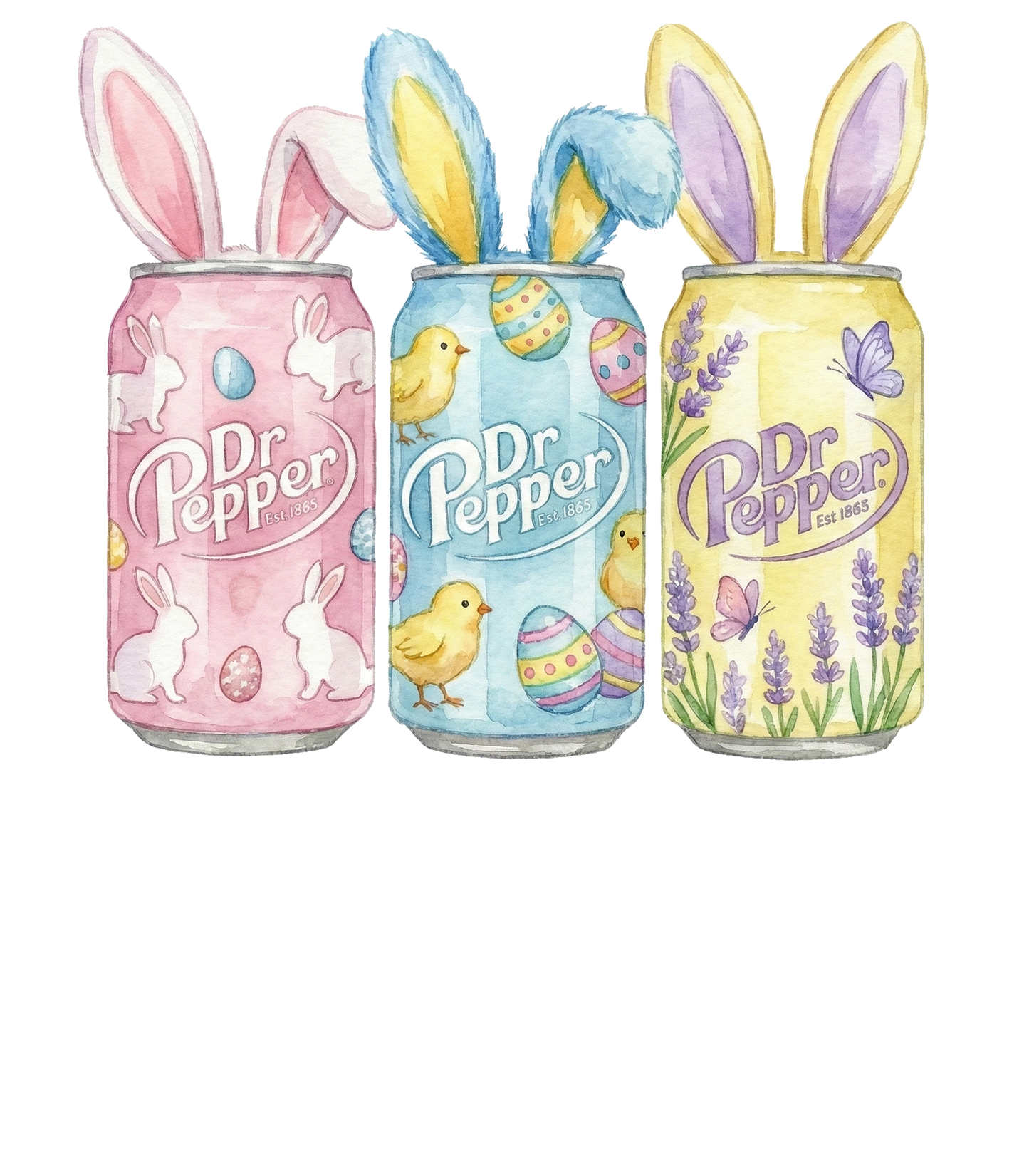 Easter Dr. Pepper Cans
