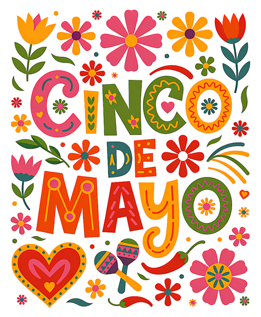 Floral Cinco de mayo 2