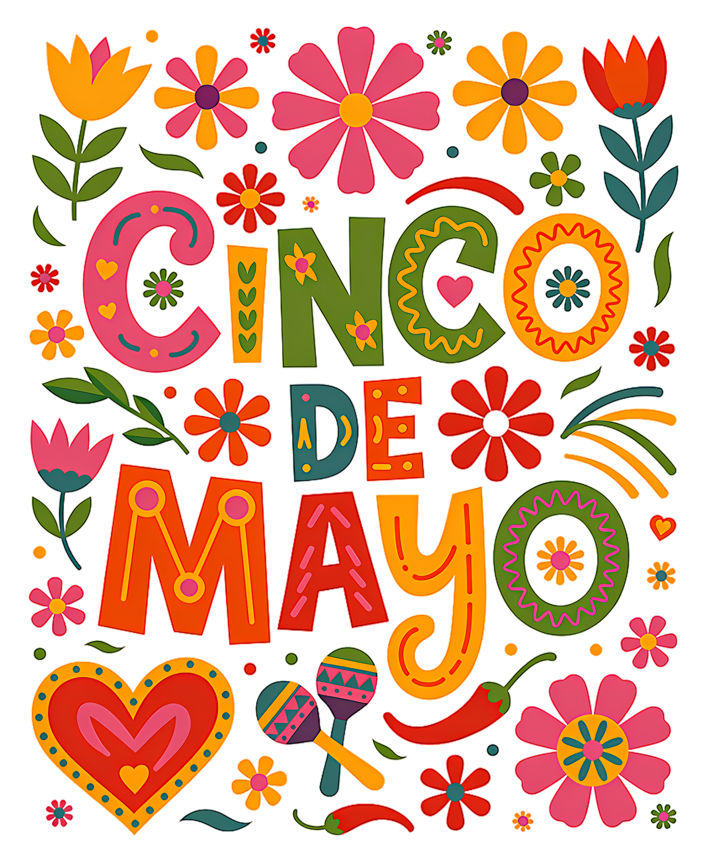 Floral Cinco de Mayo 2