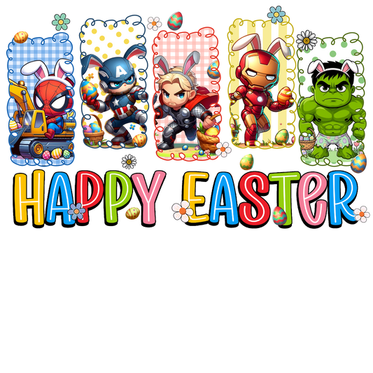 Superhero Happy Easter