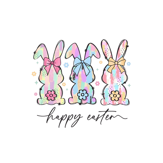 Happy Easter Bunnies 3