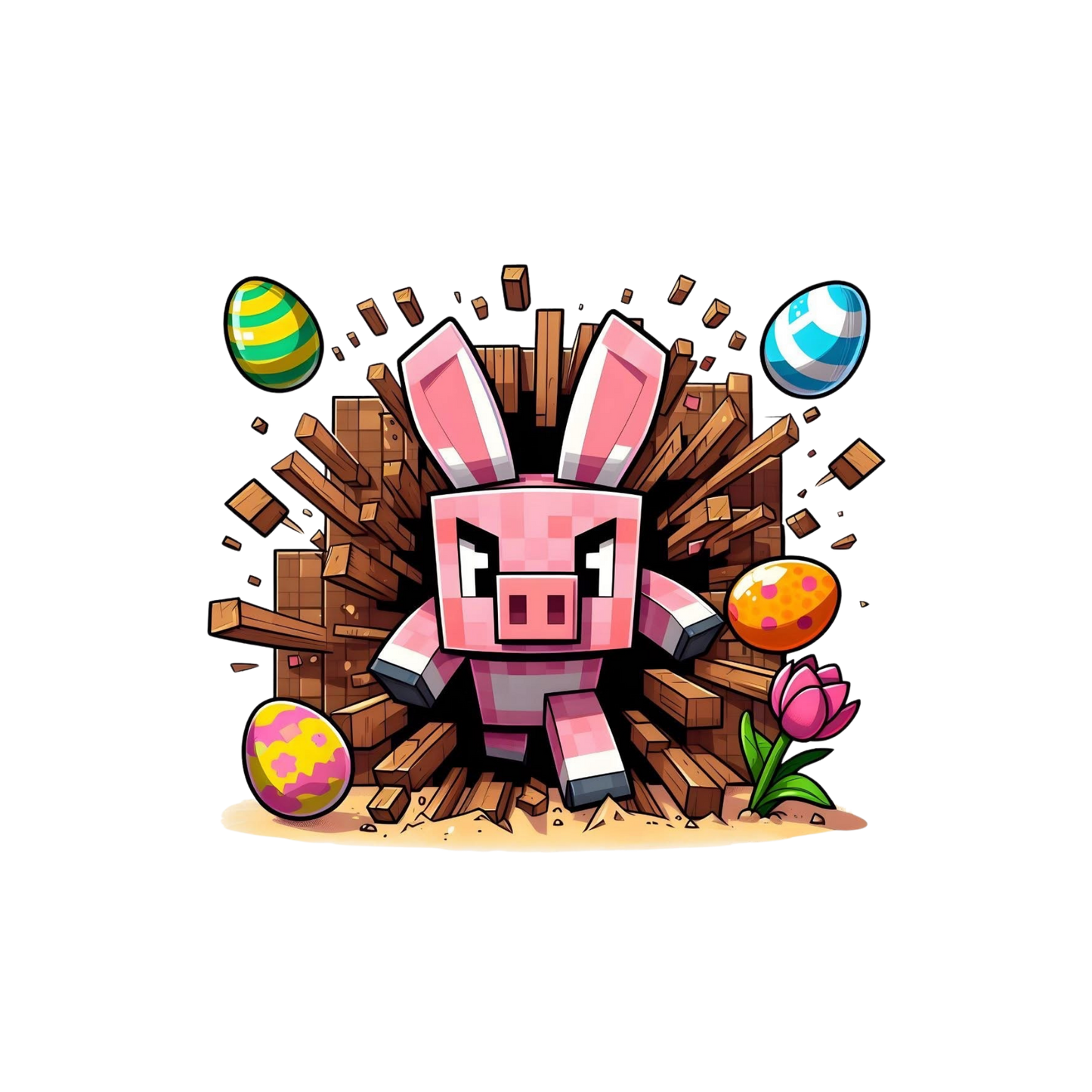 Minecraft Easter 4