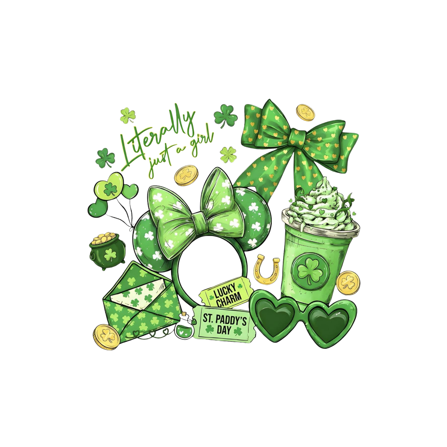 Minnie Ears St. Patrick's Day