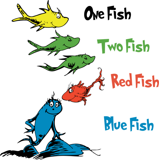 One Fish, Two Fish, Red Fish, Blue Fish