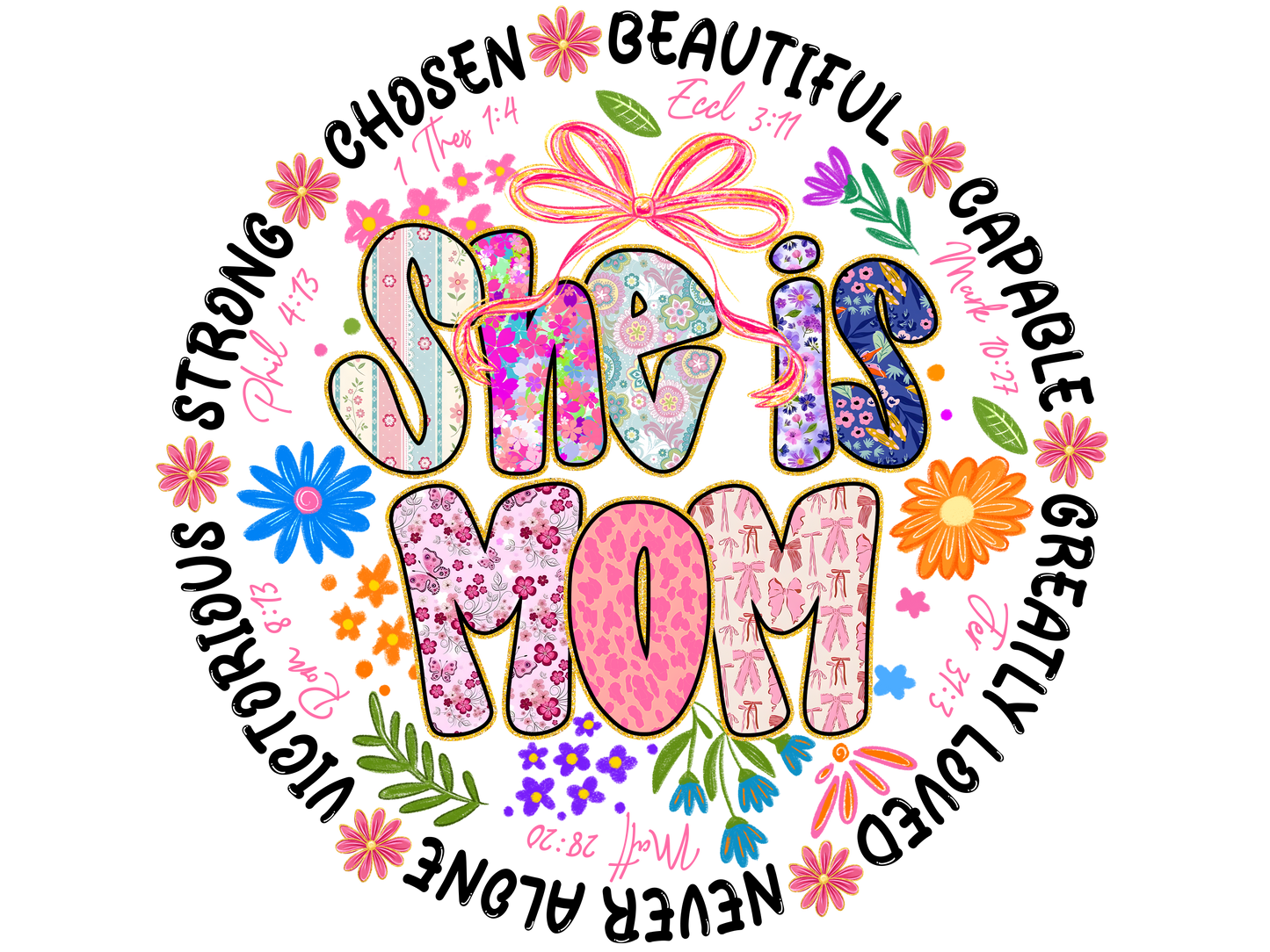 SHE IS MOM